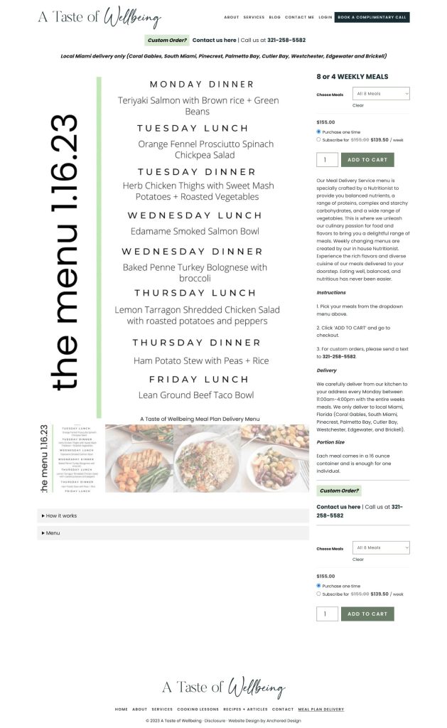 A Taste of Wellbeing Shop